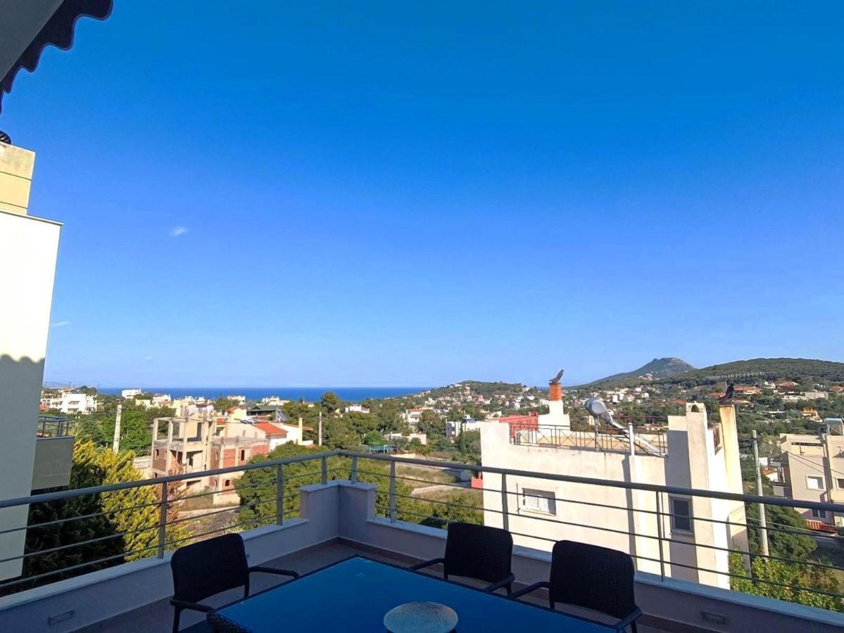 Villa Petros House Artemis - Near The Airport Exterior foto