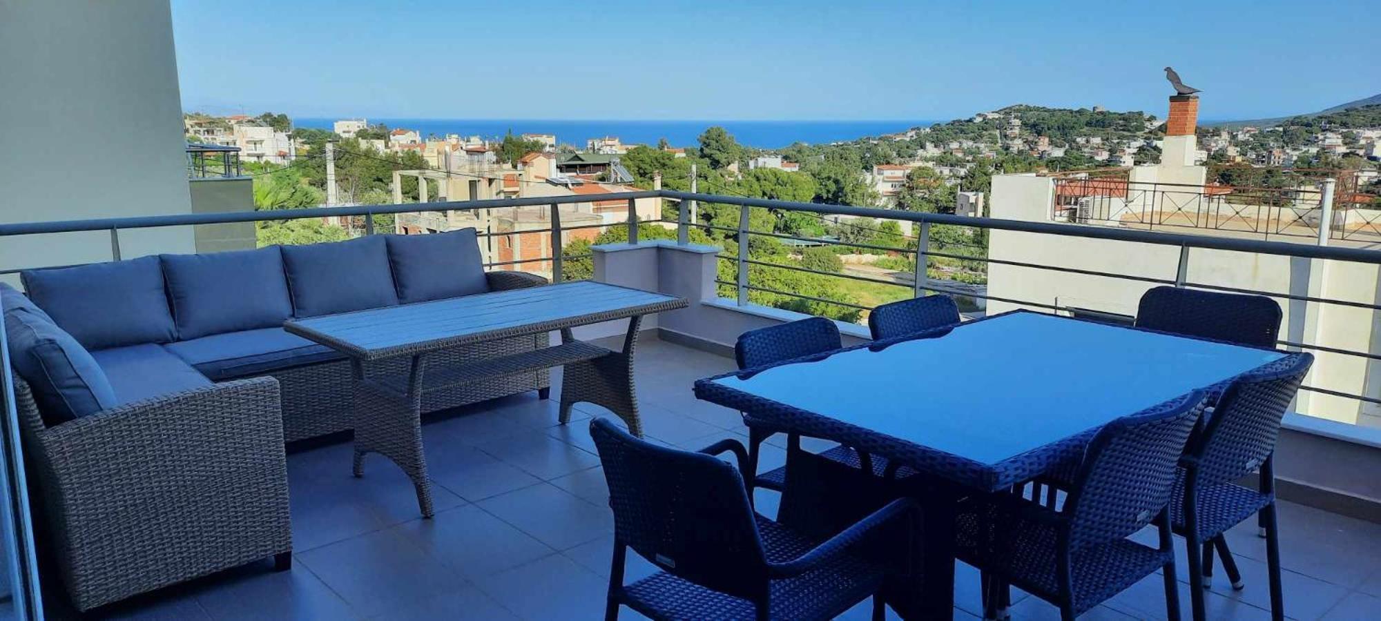 Villa Petros House Artemis - Near The Airport Exterior foto